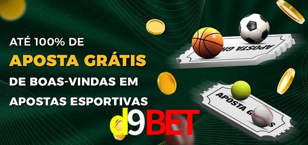 d9bet Ate 100% de Aposta Gratis